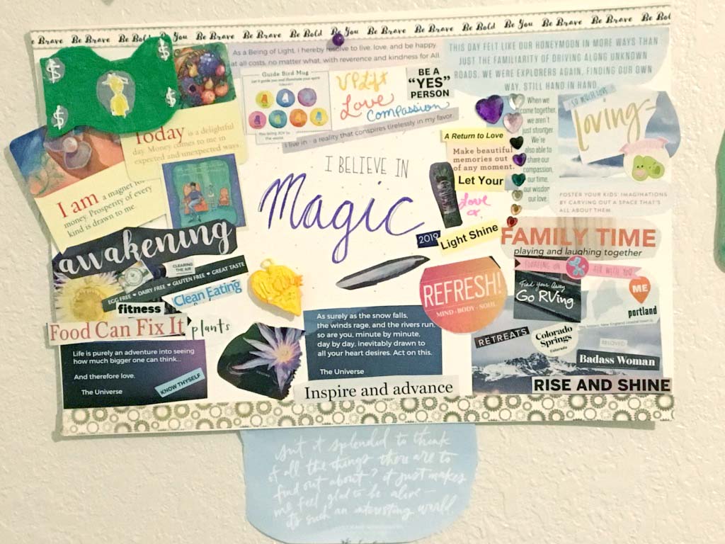 vision board clas